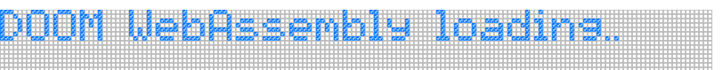 DOOM WebAssembly loading..